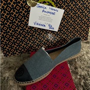 Tory Burch Espadrille Size 11 NWT